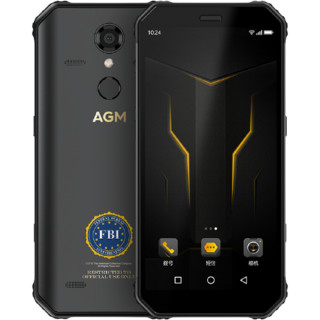 AGM H1 FBI定制版 4G手机 4GB+64GB 黑色+水上漂