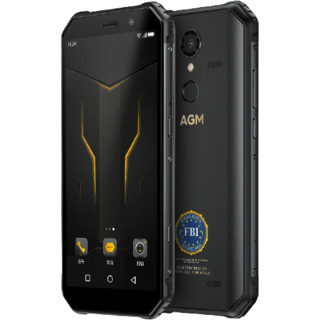 AGM H1 FBI定制版 4G手机 4GB+64GB 黑色+水上漂