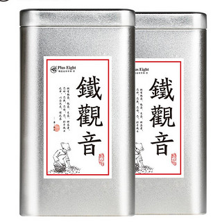 +8 家吧 特级 铁观音 银罐 125g*2罐