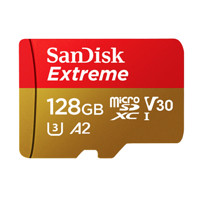 SanDisk 闪迪 至尊高速移动系列 SQUNC Micro-SD存储卡 128GB（UHS-I、V30、U3、A2）