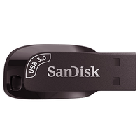 闪迪 Sandisk  CZ410 USB 3.0 U盘 黑色 32GB USB +挂绳