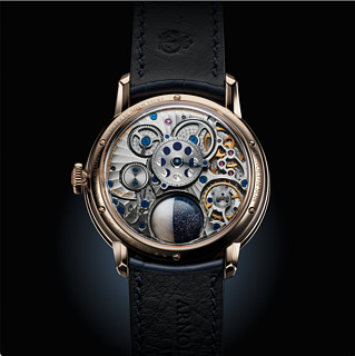 ARNOLD & SON 亚诺 Luna Magna 44毫米手动上链腕表 1LMAR.A02A.C153A