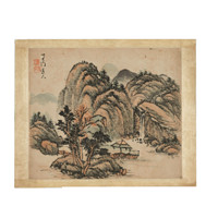 中国嘉德 李熙垣 秋山图 26×30cm 纸本