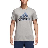 adidas 阿迪达斯 男子运动T恤 CV4506 中麻灰 M