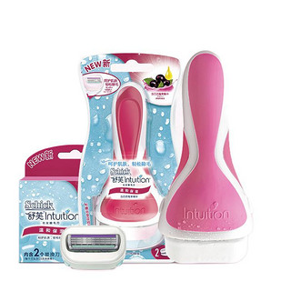 Schick 舒适舒芙 仕女除毛刀 温和保湿 1刀架+4刀头