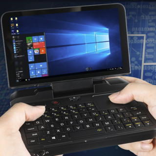 GPD GPD Micro pc 便携式笔记本 黑色(赛扬N4100、核芯显卡、8GB、256GB SSD、720P、IPS）