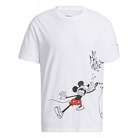 adidas NEO M MF TEE 2 Disney联名款 男子运动T恤 HF0451 白色 XXL