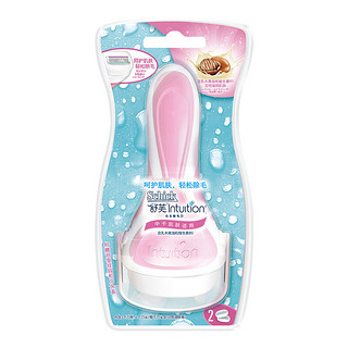 Schick 舒适舒芙  仕女除毛刀 中干肌肤 1刀架+2刀头