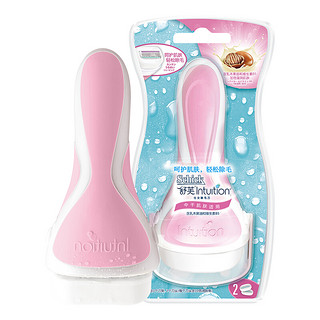 Schick 舒适舒芙  仕女除毛刀 中干肌肤 1刀架+2刀头