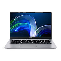 acer 宏碁 墨舞 EX214 10代酷睿版 14.0英寸 笔记本电脑 银色 (酷睿i7-10510U、MX250、8GB、512GB SSD、1080P、IPS、60Hz)