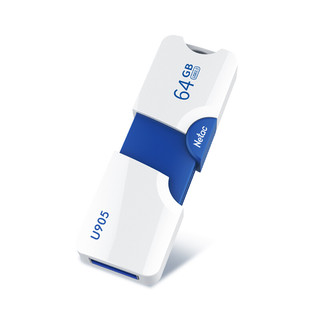 Netac 朗科 U905 USB 3.0 U盘 白色 64GB USB