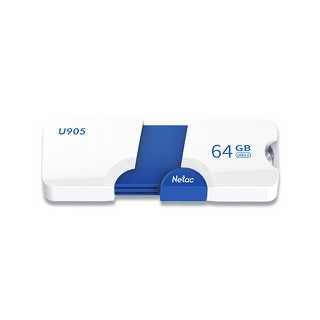 Netac 朗科 U905 USB 3.0 U盘 白色 64GB USB