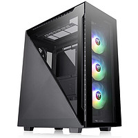 Thermaltake 曜越 艾坦Divider 500 TG ATX机箱 半侧透 黑色