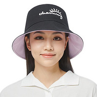 OhSunny 女士遮阳渔夫帽 SLH2M020 黑/薰衣紫