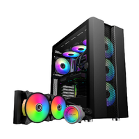 影驰 GALAX 超新星 EATX机箱 半侧透 黑色+魔影240R 240mm 一体式水冷散热器 RGB 机箱水冷套装