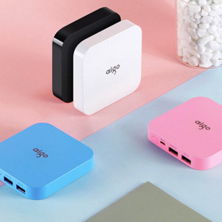 aigo 爱国者 OL10000 移动电源 白色 10000mAh micro usb 10.5W快充