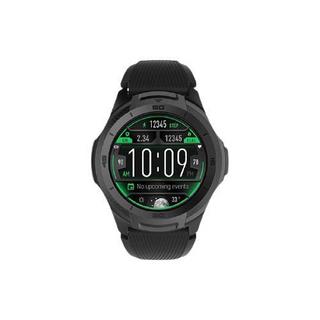 TicWatch S2 智能手表 46.6mm 黑色 黑色硅胶表带（GPS、心率检测、防水）