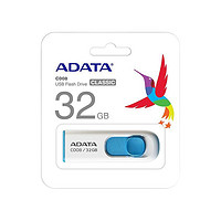 ADATA 威刚 C008 USB 2.0 U盘 蓝色 32GB USB