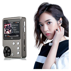 aigo 爱国者 音乐播放器MP3-105plushifi播放器高清无损音质便携随身听支持DSD可扩容支持灰色