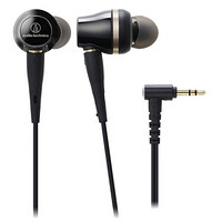 audio-technica 铁三角 ATH-CKR100 入耳式有线耳机 黑色 3.5mm