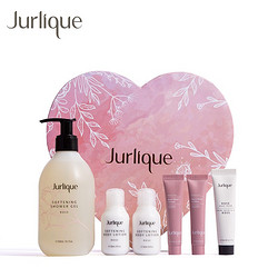 Jurlique 茱莉蔻 经典玫瑰沐浴露限定礼盒（沐浴露 300ml+30ml+身体乳 30ml+面霜10ml+乳液10ml+护手霜10ml）