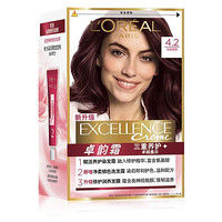 L'OREAL PARIS 巴黎欧莱雅 卓韵霜赋活养护染发霜 #4.2深赤褐色 1盒