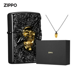 ZIPPO 之宝 打火机 金色灵魂套装 打火机  防风火机