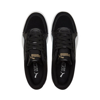 彪马 PUMA 男女 基础系列 Puma Rebound Joy Low SD 板鞋 381086 01 黑色-彪马白-金色 39 UK 6