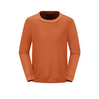 探路者（TOREAD）T恤 21秋冬 户外男士休闲保暖羊羔绒长袖T恤 TAJJ91569 火星红（男） XL