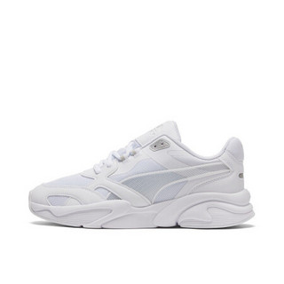 彪马 PUMA 男女同款 基础系列 X-Ray Millenium 休闲鞋 375999 02 白-白-浅灰 36 UK3.5