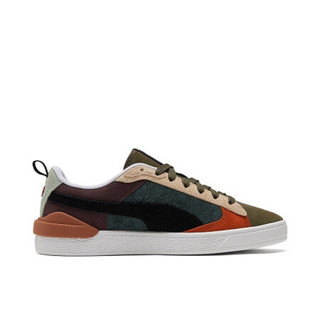 彪马 PUMA 男女同款 生活系列 Suede Bloc WTFormstripe 休闲鞋 381184 02 葡萄叶绿-白 44 UK9.5