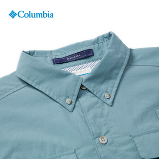 Columbia哥伦比亚户外21秋冬新品男子钓鱼系列休闲长袖衬衫FE7048 447 XXL