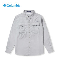 Columbia哥伦比亚户外21秋冬新品男子钓鱼系列休闲长袖衬衫FE7048 019 M