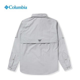 Columbia哥伦比亚户外21秋冬新品男子钓鱼系列休闲长袖衬衫FE7048 019 M