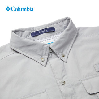 Columbia哥伦比亚户外21秋冬新品男子钓鱼系列休闲长袖衬衫FE7048 019 M