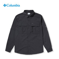 Columbia哥伦比亚户外21秋冬新品男子防晒防紫外线长袖衬衫AE0762 011 XXL
