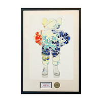 维格列艺术 Death NYC《KAWS×葛饰北斋》32x45cm 家居装饰挂画