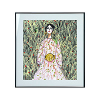 维格列艺术 Decue Wu《广泛的时装Ⅱ》280x280mm 纸本微喷 装饰画