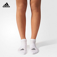 adidas 阿迪达斯 训练 男女 低跟袜 白 AA2282 AA2283