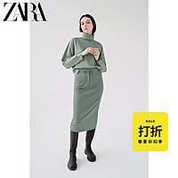 ZARA [折扣季] 女装 绒布半身裙 05584502508