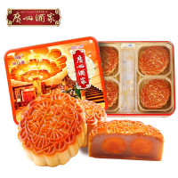 利口福 广州酒家双黄纯白莲蓉750g