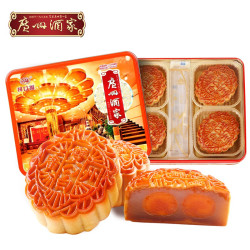 利口福 广州酒家双黄纯白莲蓉750g