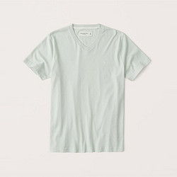 Abercrombie & Fitch V领短袖纯色T恤 309483-1 AF