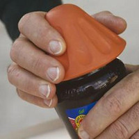 MaKing Life Easy 橡胶罐开瓶器橙色 80g （适用于瓶/罐/水龙头和门把手）