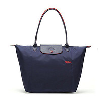 LONGCHAMP 珑骧 Longchamp 珑骧 女士LE PLIAGE系列织物大号长柄可折叠手提单肩包购物袋 1899 619