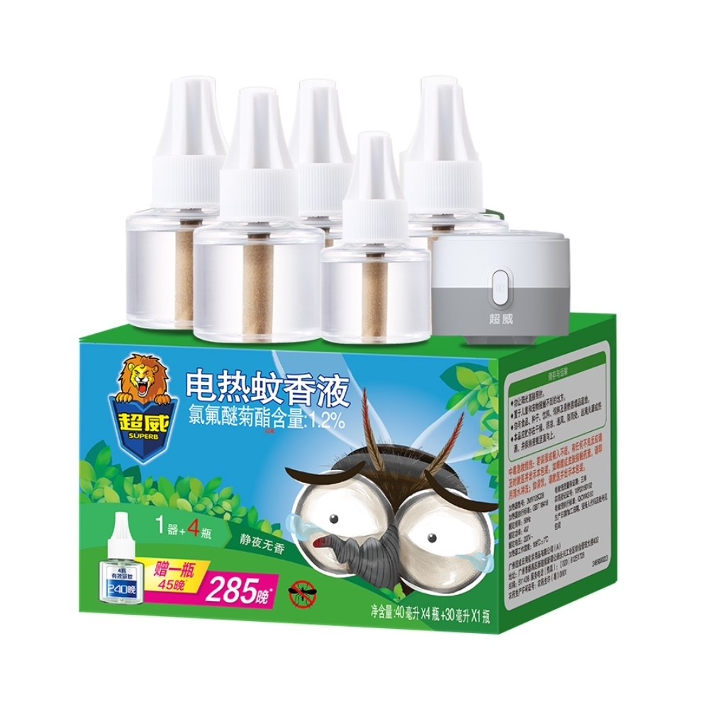 superb 超威 电蚊香液 5瓶1器