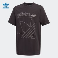 adidas 阿迪达斯 三叶草 GD2754 大童装夏季运动短袖T恤