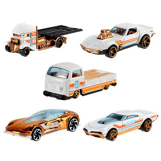 Hot Wheels 风火轮 HOT WHEELS) 珍藏版小车玩具车儿童礼物玩具男孩赛车汽车模型-52周年珠光系列（随机混发1辆）GJW48