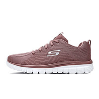 SKECHERS 斯凯奇 Graceful Get Connected 女子跑鞋 12615/MVE 暗粉 37