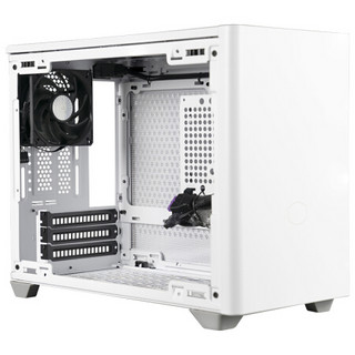 COOLERMASTER 酷冷至尊 MASTERBOX 魔方 NR200  非侧透 白色+AMD 锐龙5 5600G CPU+玩家国度 STRIX X570-I GAMING 主板+酷冷至尊 冰神B240 水冷 散热器